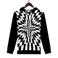 Thumbnail for OOTO - CHECKERED PAST - D55 Men's All Over Print Hoodie - 1 COLOR -