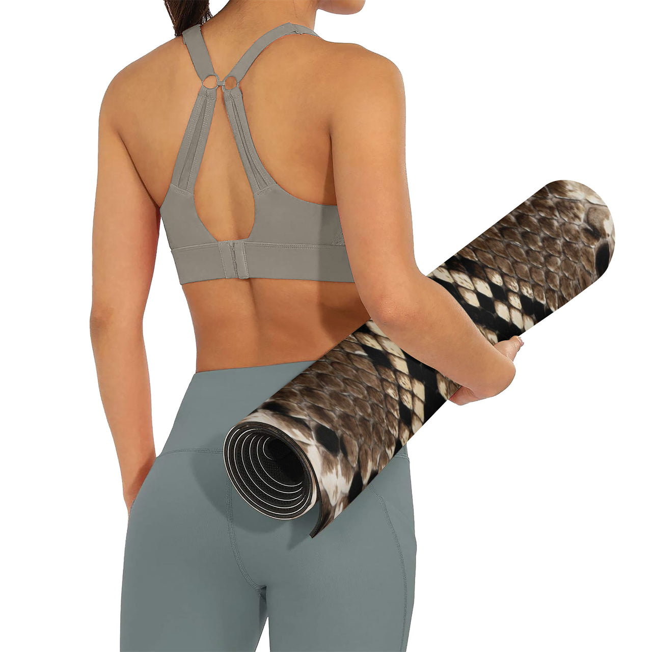 OOTO - Yoga Mat - Snake skin (Print) -