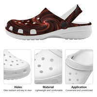 Thumbnail for OOTO - GREEN DREAM BROWN PHASE - SF_S48_- WITH (OPTIONAL) PIVOTING HEEL STRAP - Crocs Clogs -