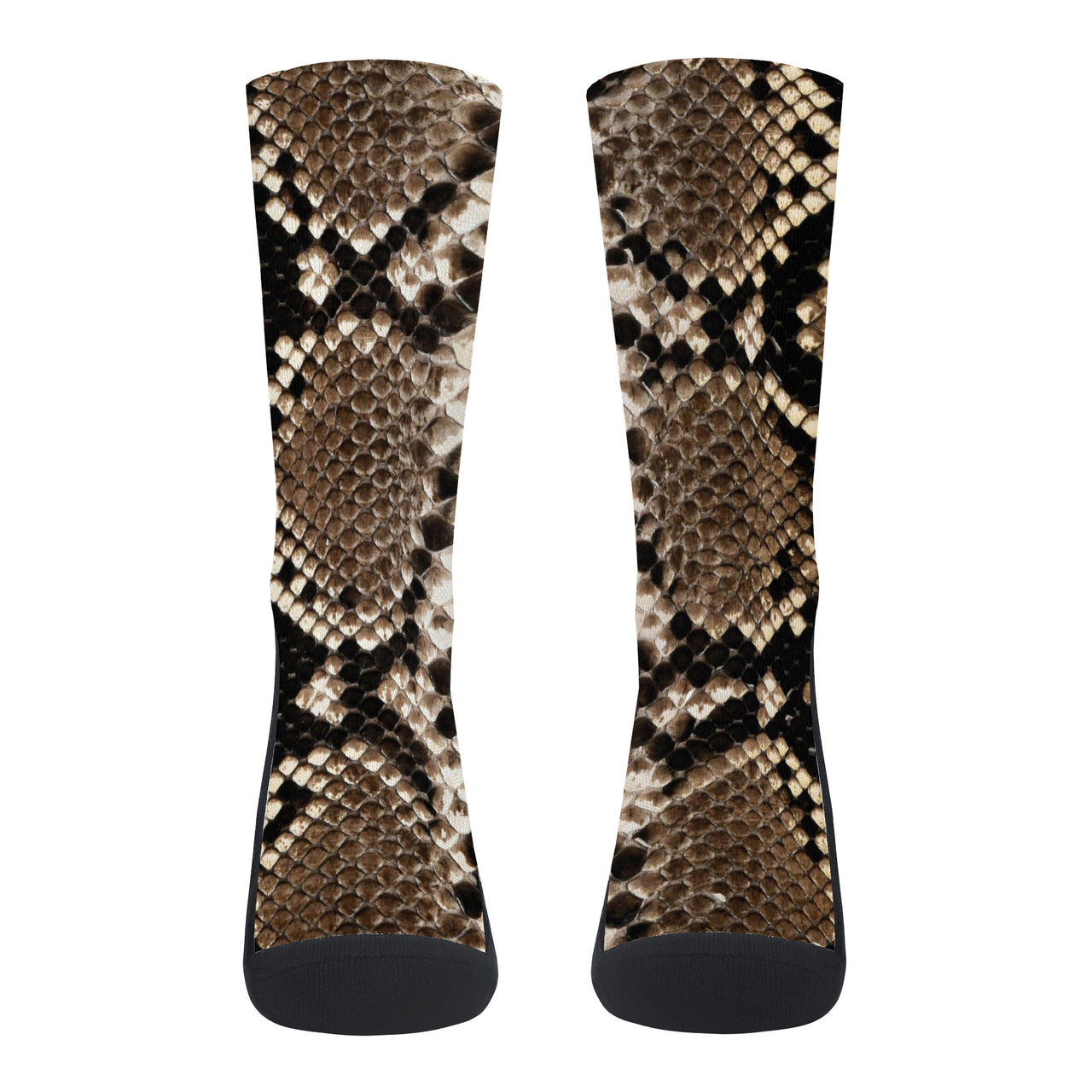 OOTO - SNAKE SKIN (PRINT) - D45 Crew Socks - 1 COLOR -