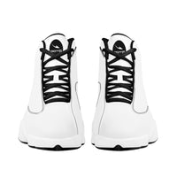 Thumbnail for OOTO - EZ WHITE -  SF_D89 Basketball Shoes - White soles -  Black tread - 1 COLOR -