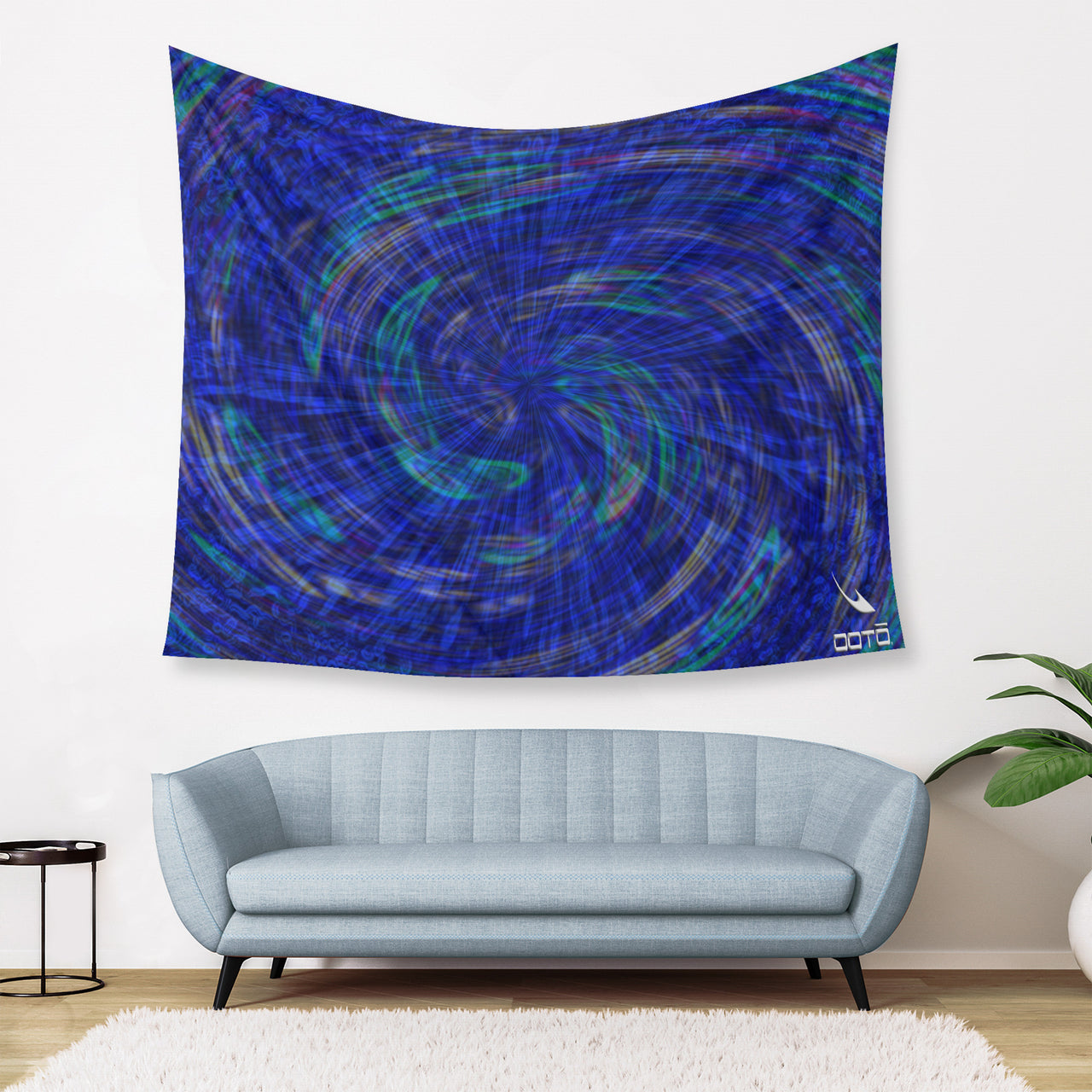 OOTO - PLASMATIC STORM - D34 Wall Tapestry - 3 SIZES -