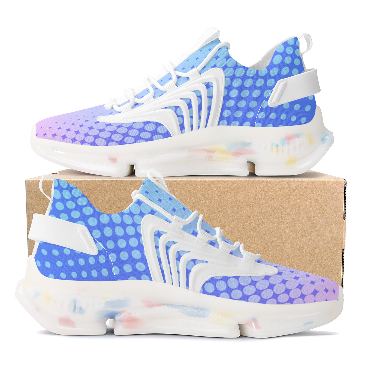 OOTO - Max React Sneakers - A GRADIENT FADE - 1 COLOR -