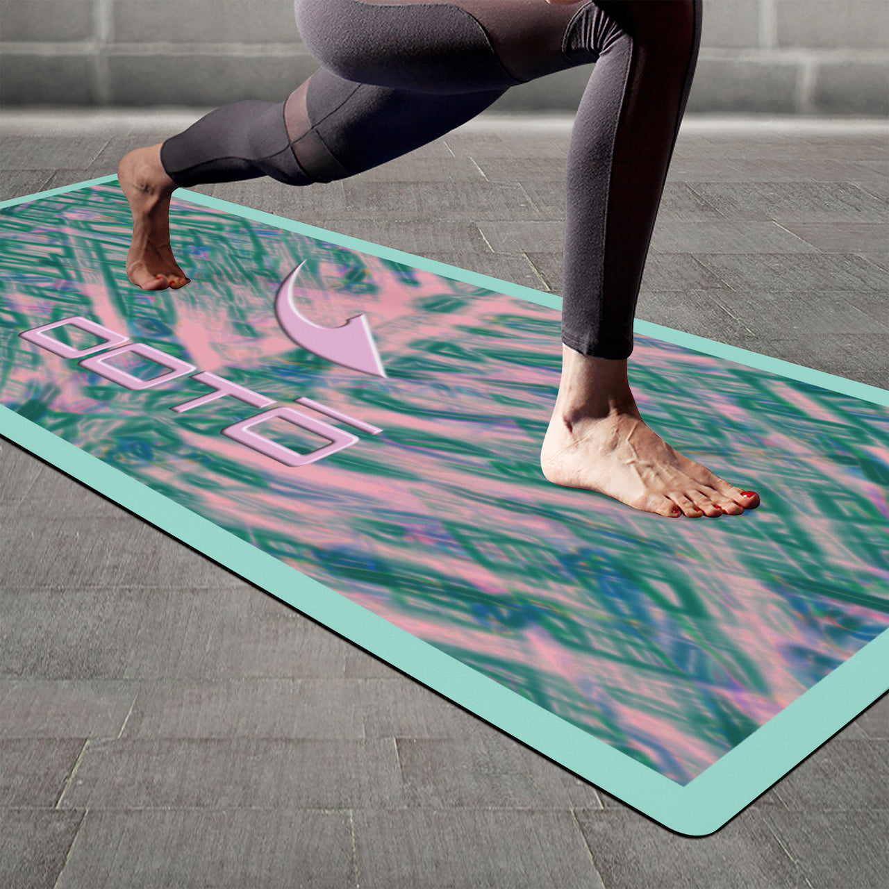 OOTO - Yoga Mat - Pastel greeting