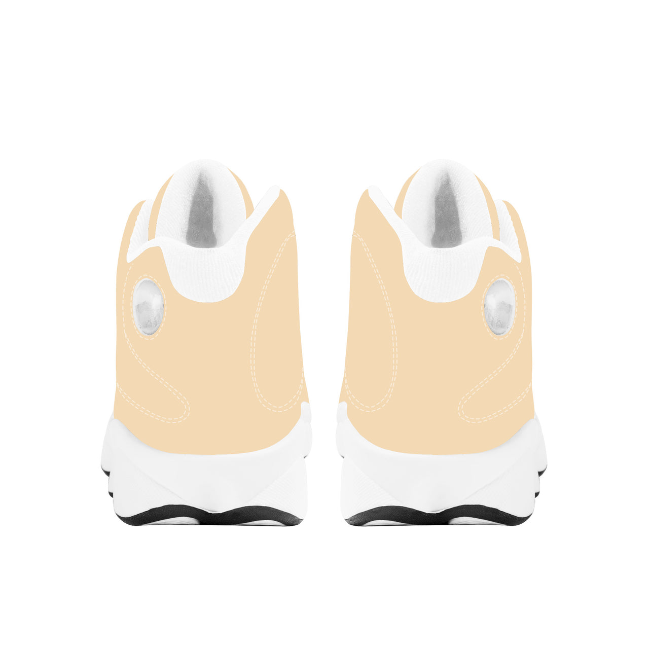 OOTO - PEACH CREAM - SF_D89 Basketball Shoes - White soles - Black tread - 1 COLOR -