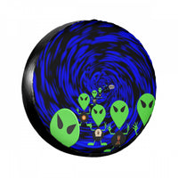 Thumbnail for OOTO - AL E. ENN INVASION - HC_C82 Tire cover - 4 SIZES -