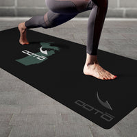 Thumbnail for OOTO - Yoga Mat - MEEEEECHIGAN green and white