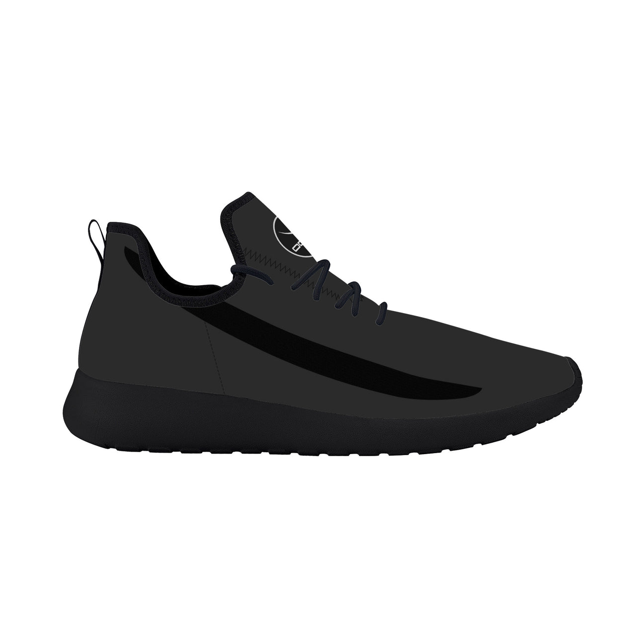 OOTO - Lightweight Mesh Knit Sneaker - DARK MINITOR - Black soles - 1 COLOR -