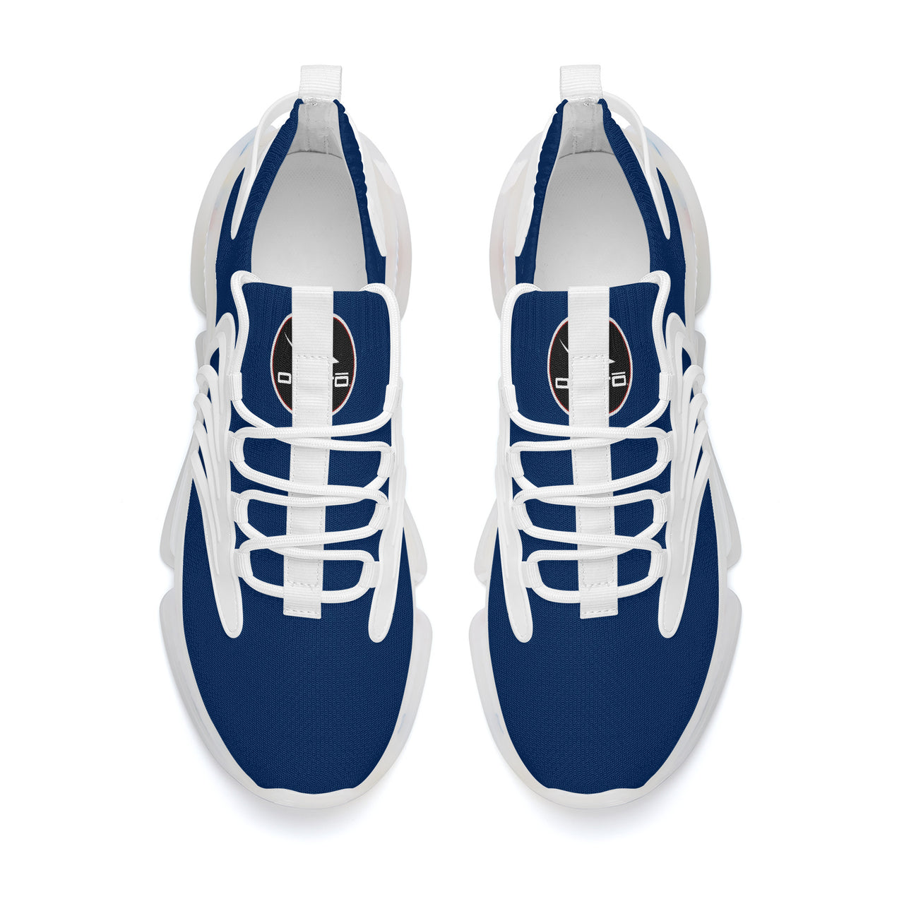 OOTO - Max React Sneakers - CLASSIC B & W RED HOVER - FLAG BLUE - 1 COLOR -