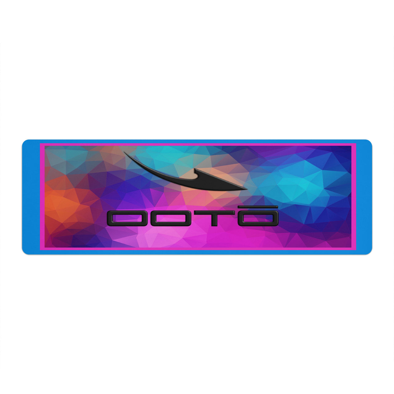 OOTO - Yoga Mat - Prism on light blue