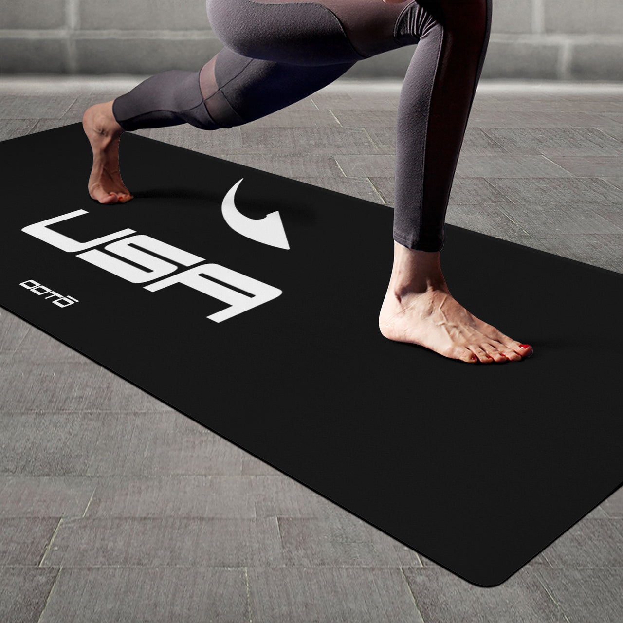 OOTO - Yoga Mat - USA dash en white