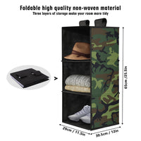 Thumbnail for OOTO - CAMO - MB 3 Shelf Hanging Wardrobe - 1 COLOR -