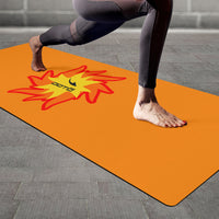 Thumbnail for OOTO - Yoga Mat - Crawling Sun on orange