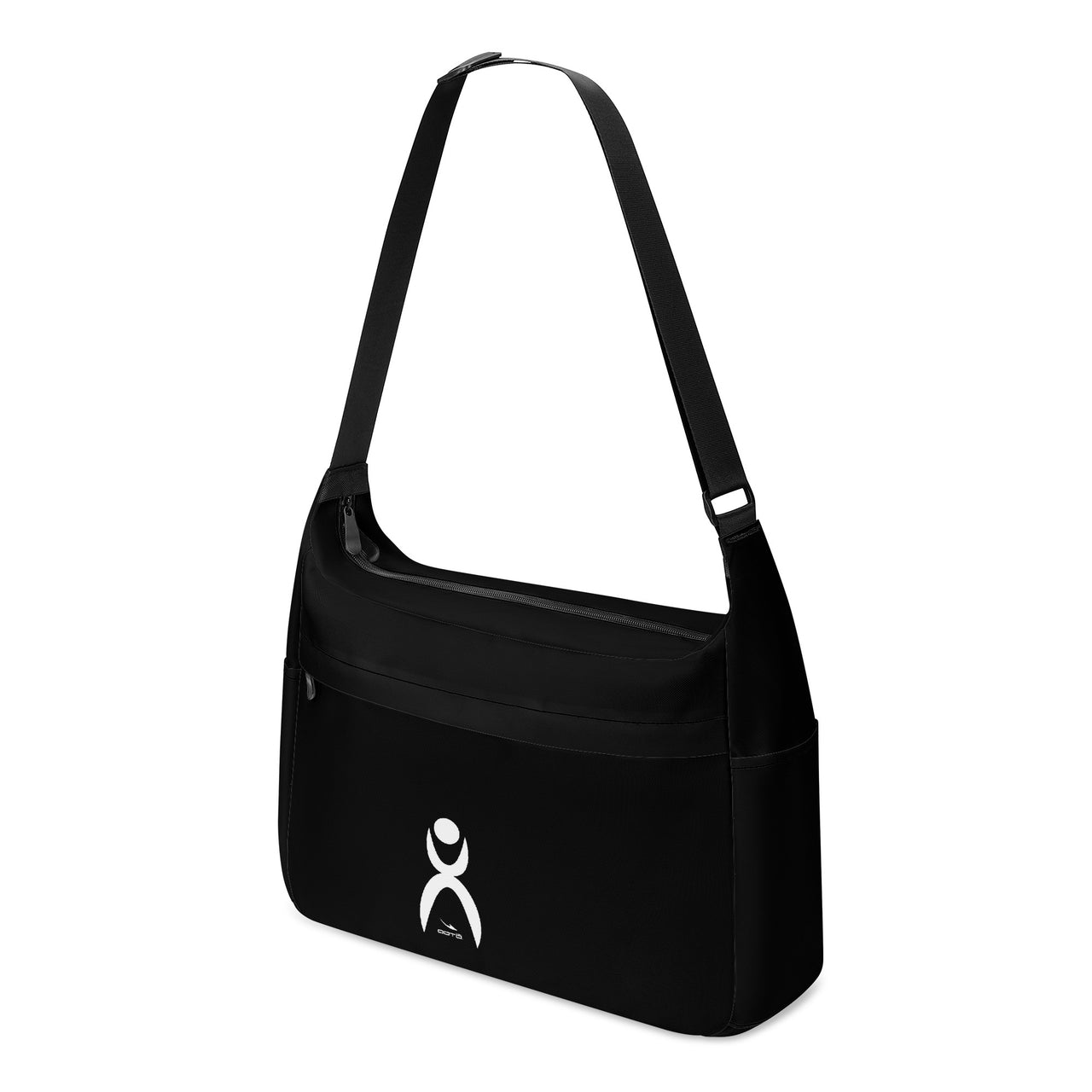 OOTO - GLYPHIC EN WHITE WITH DASH - KR Journey Computer Shoulder Bag - 1 COLOR -