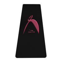 Thumbnail for OOTO - Yoga Mat - Big steppin glyphic en maroon metallic 3D print -