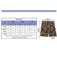 Thumbnail for OOTO - SNAKE SKIN (Print) - HC_C16 Teen Beach Shorts - 1 COLOR -