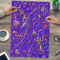 Thumbnail for OOTO - XPARENT DASH EN CHAOTIC MESS PRPL - PUZZLE_H2 Chipboard Jigsaw Puzzle (1000-Piece) -