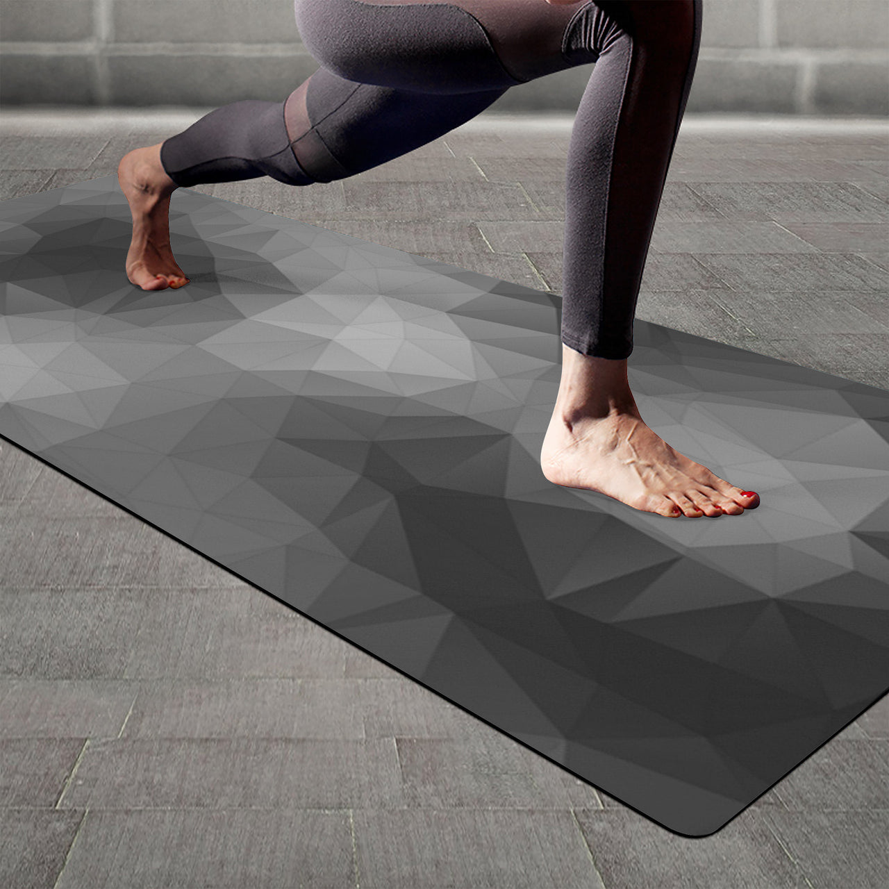 OOTO - Yoga Mat - Shape of grey -