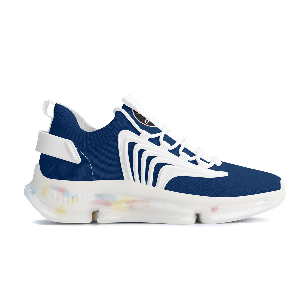 OOTO - Max React Sneakers - CLASSIC B & W RED HOVER - FLAG BLUE - 1 COLOR -