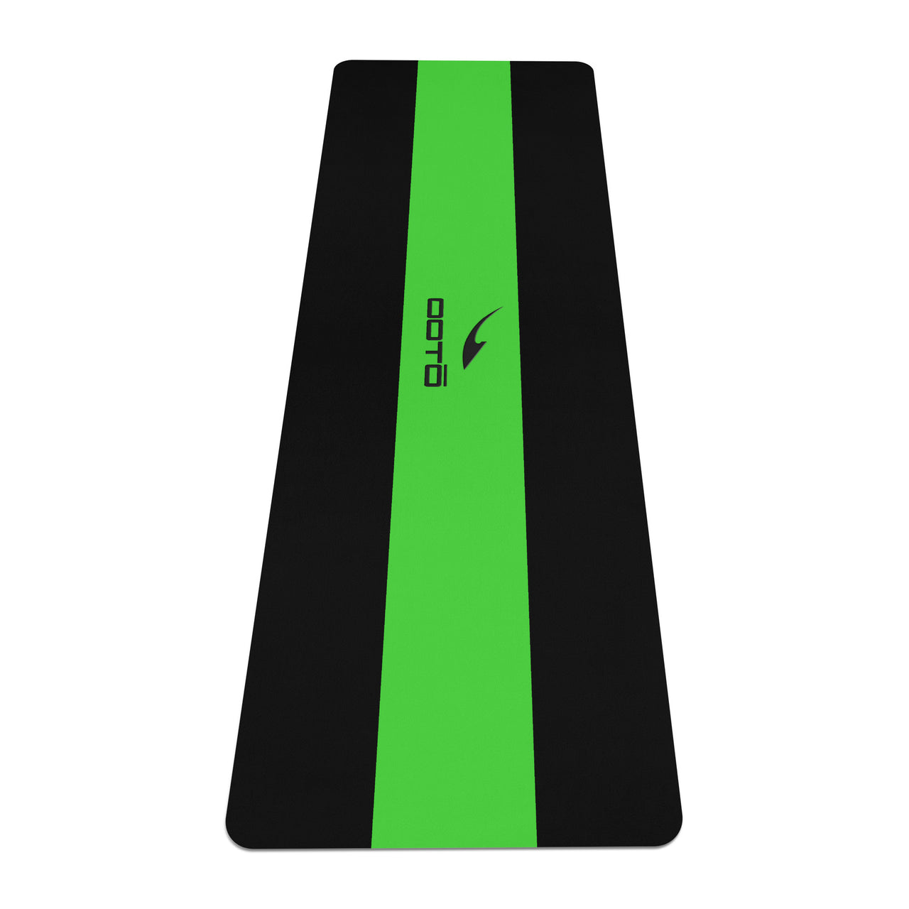 OOTO - Yoga Mat - Neon lime stripe -