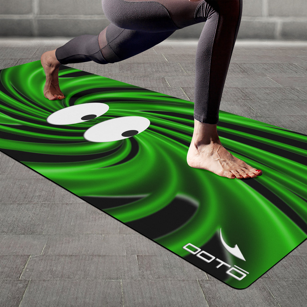 OOTO - Yoga Mat - Green dream