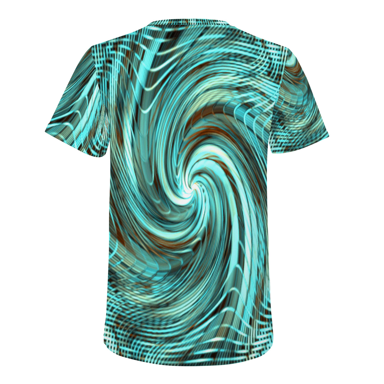 GREEN REALITY AQUATIC  PHASE - D61 Men's All Over Print T-Shirt - 1 COLOR -