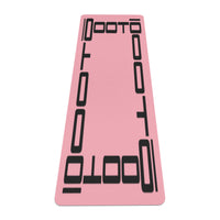 Thumbnail for OOTO - Yoga Mat - Black frame on light pink