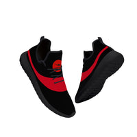 Thumbnail for OOTO - CAM II - BK/RD - Lightweight Mesh Knit Sneaker - Black soles - 1 COLOR -