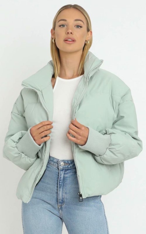 Casual all-match stand collar bread jacket Puffer Coat - K - 7 COLORS -