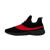 Thumbnail for OOTO - CAM II - BK/RD - Lightweight Mesh Knit Sneaker - Black soles - 1 COLOR -