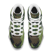 Thumbnail for OOTO - FULL COURT CAMO - High Top Air Retro Sneakers - 1 CAMO COLOR -