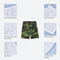 Thumbnail for OOTO - CAMO - HC_C16 Teen Beach Shorts - 1 COLOR -