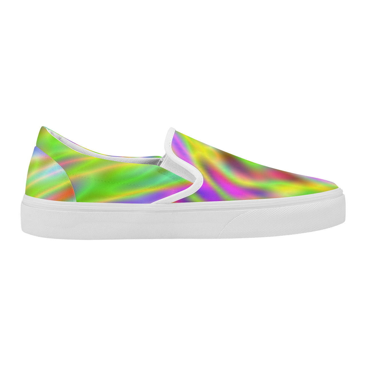 OOTO - WALK ON THE BEACH / NEON TIDE - MD New Style Skate Slip On Shoes - 1 COLOR -