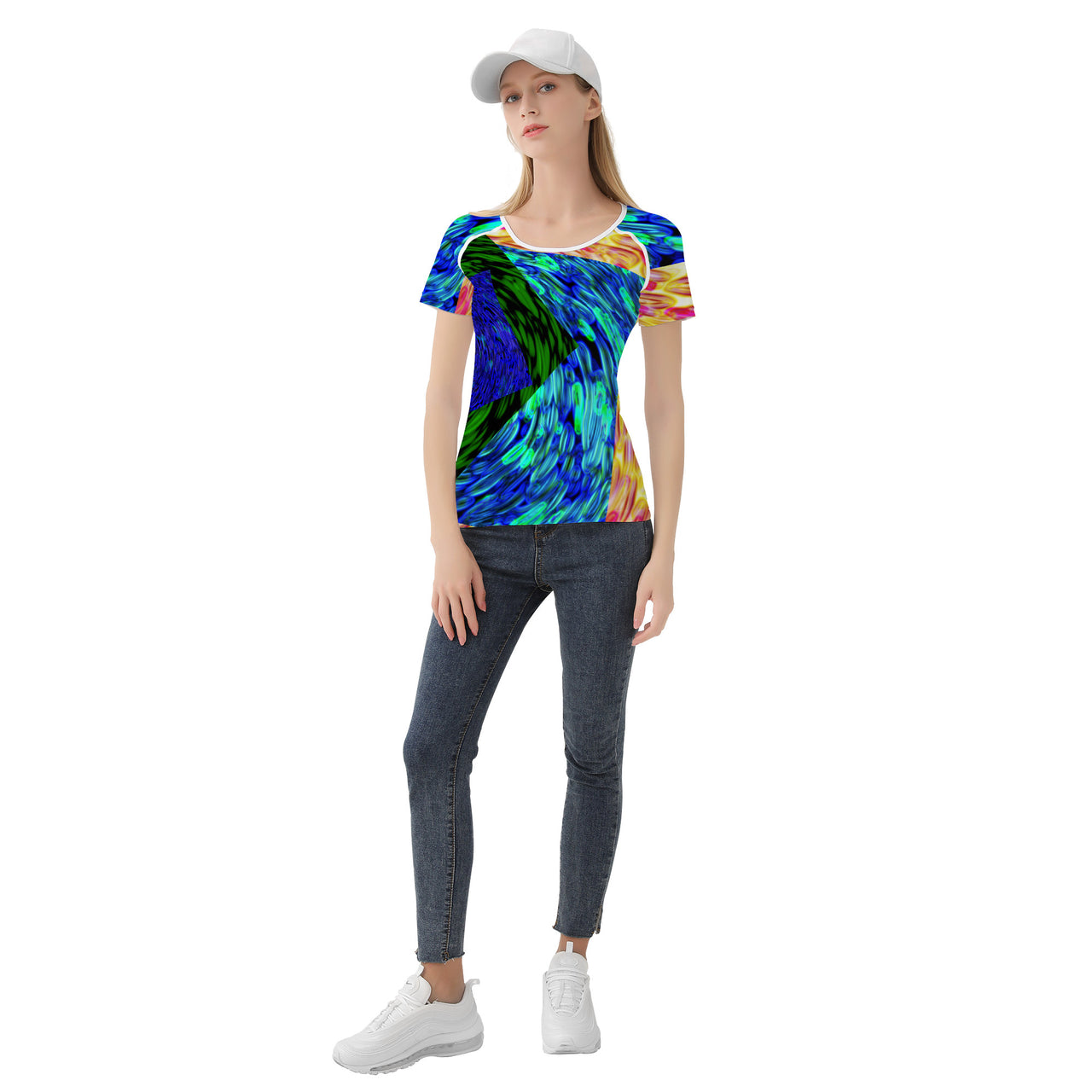 VTXS - D65 Women's All-Over Print T shirt - 1 COLOR -