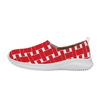 Thumbnail for OOTO - LQ Women's Casual Slip On Shoe - RED WEAVE - 1 COLOR -