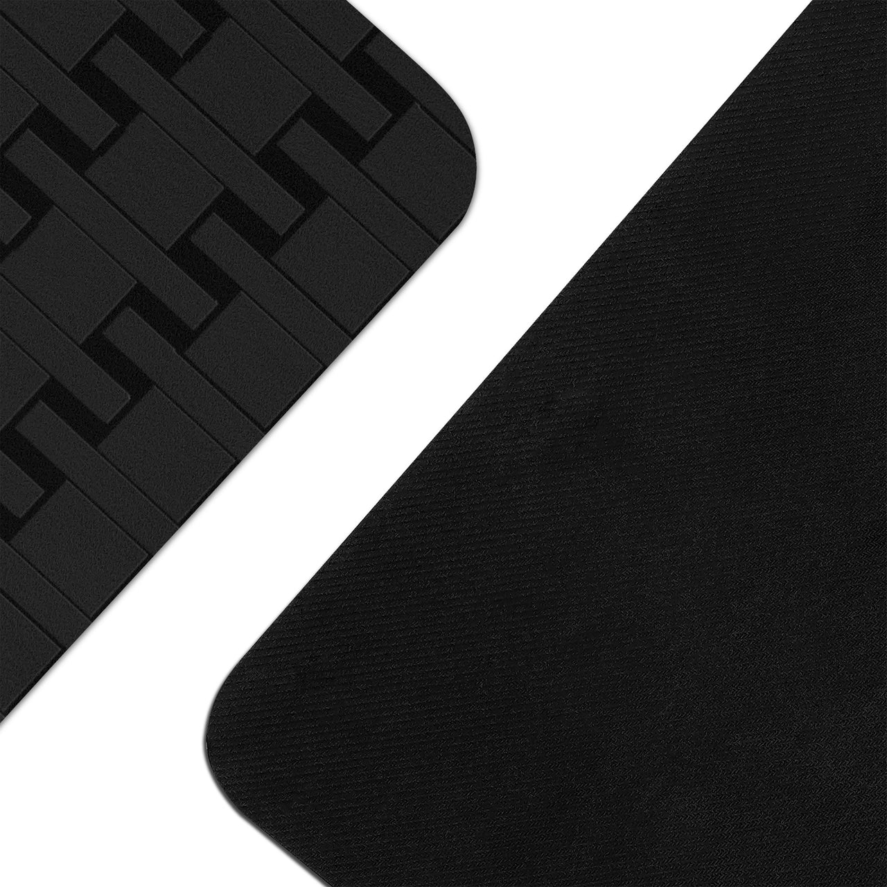 OOTO - Yoga Mat - Black weave on Black -