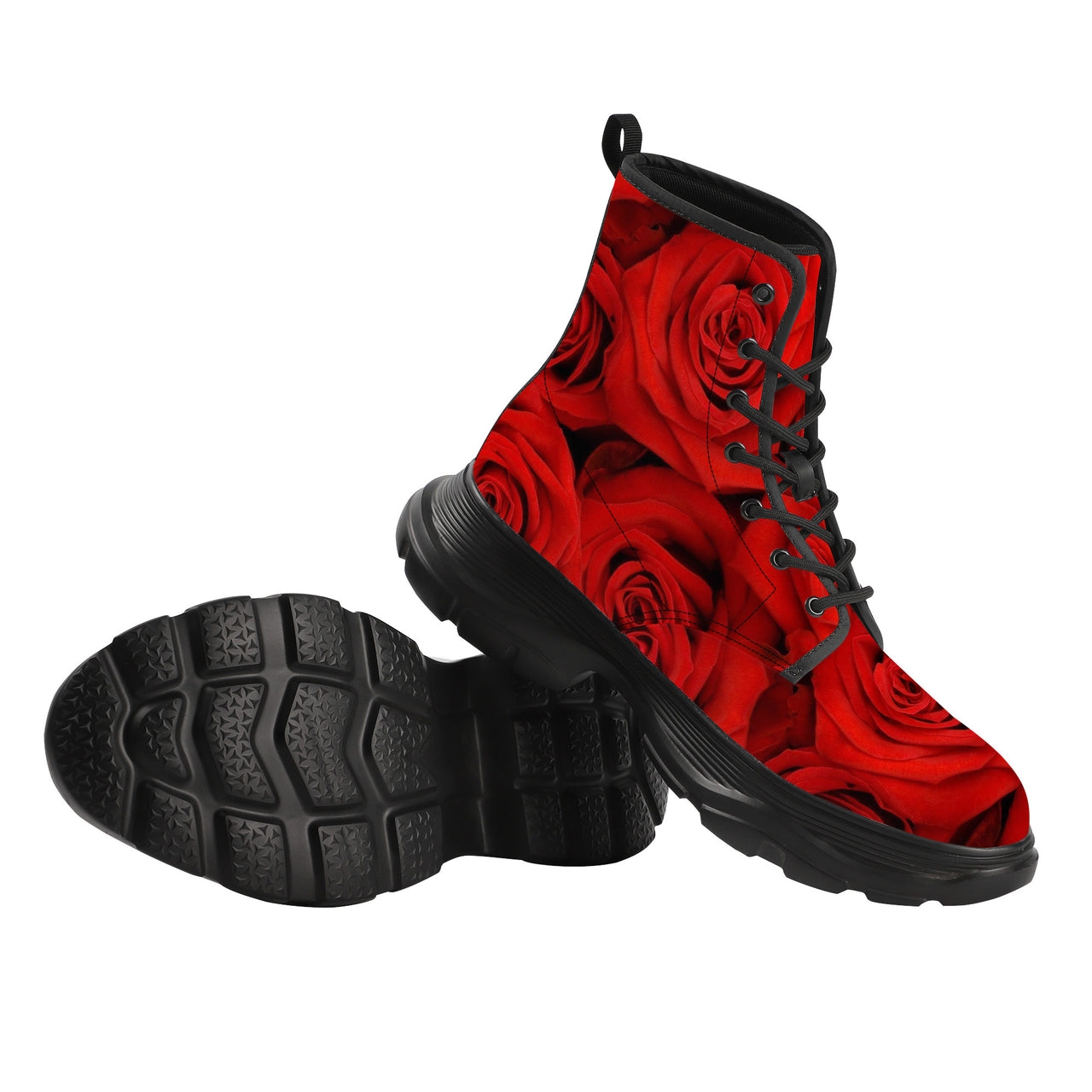 OOTO - ROSE GARDEN - KM Chunky Boots - 1 COLOR -