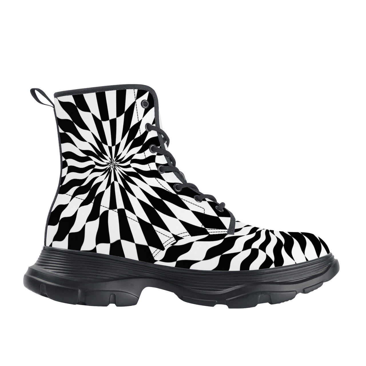 OOTO - CHECKERED PAST - KM Chunky Boots - 1 COLOR -