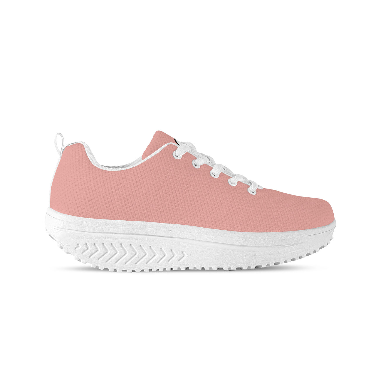 OOTO - Women's Mesh Heightening Shaking Shoe - CLASSIC B & W  - PINK GRAPEFRUIT - 1 COLOR -