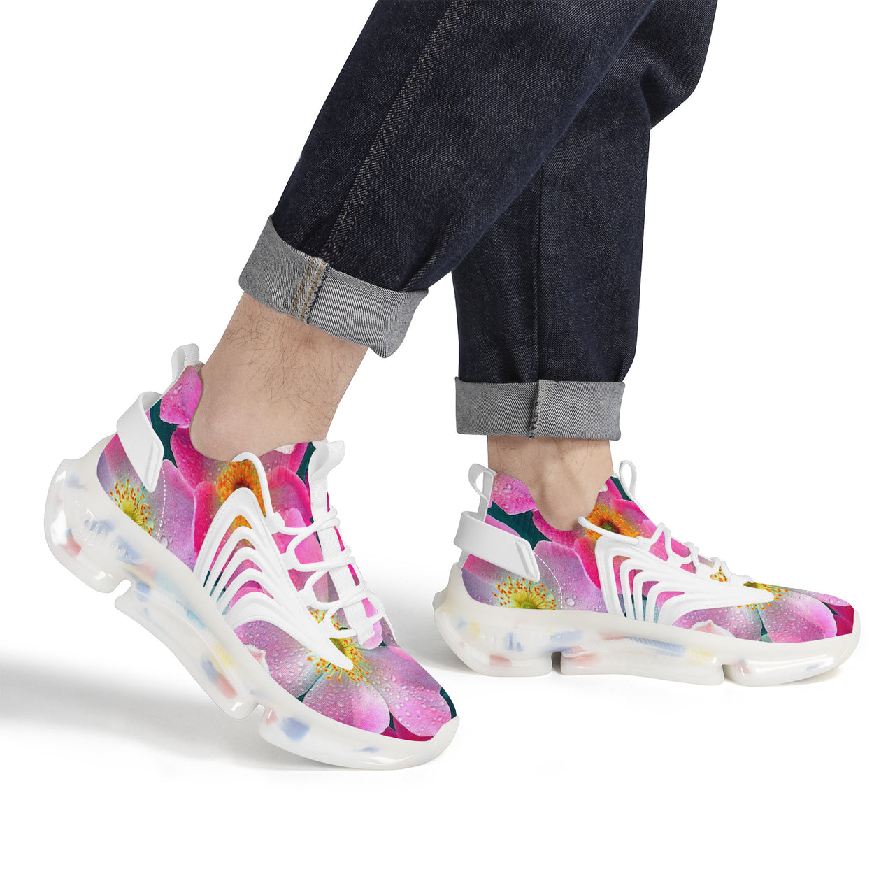 OOTO - NANAS' GARDEN - Air Max React Sneakers - White soles - 1 COLOR -