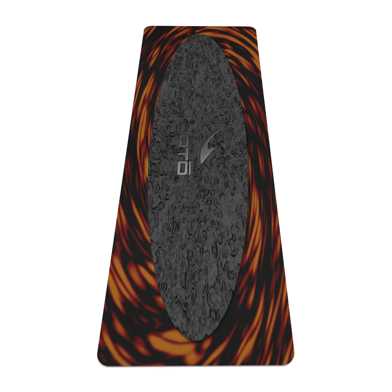 OOTO - Yoga Mat - Orange ordeal frame over grayed static