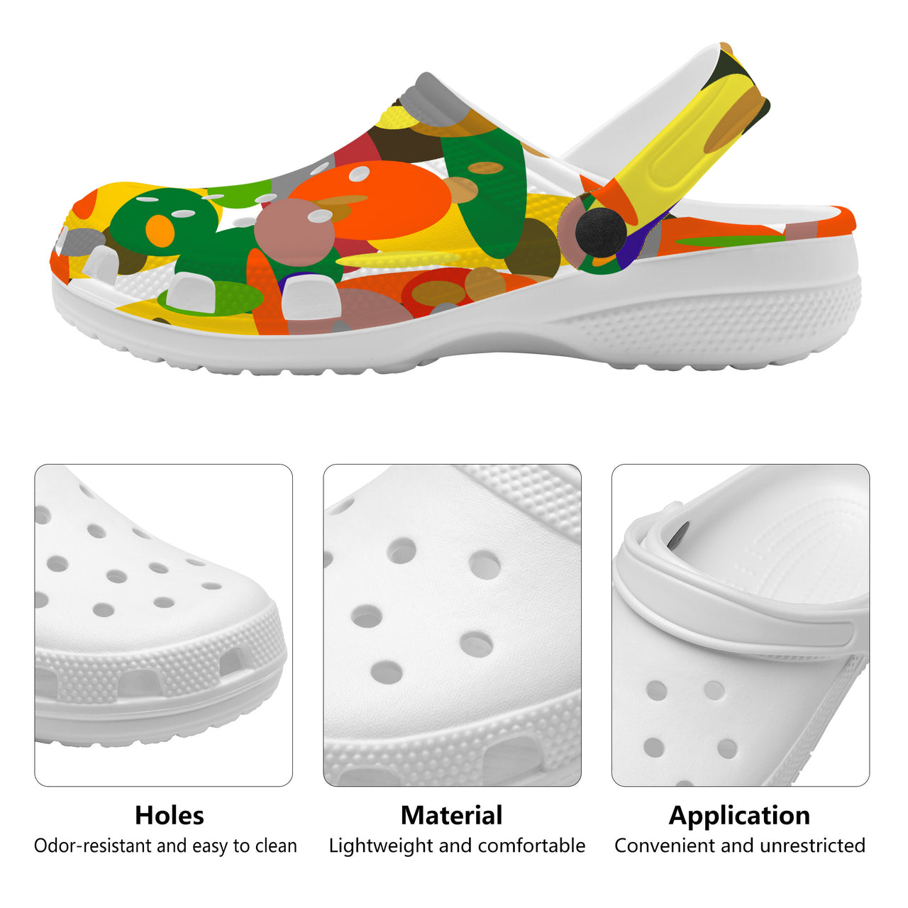 OOTO - HAPPY_- SF_S48_- WITH PIVOTING HEEL STRAP - Crocs Clogs