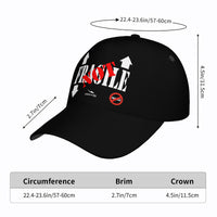 Thumbnail for OOTO - NOT FRAGILE - BIG STEPPIN GLYPHIC - HC_T9 Curved Brim Baseball Cap - 1 COLOR -