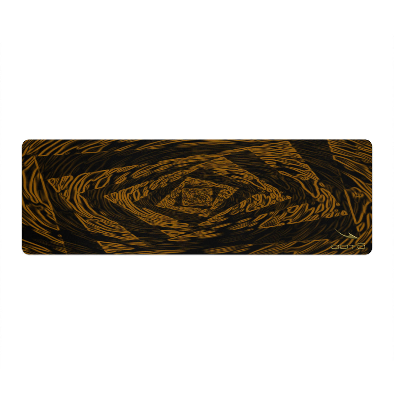 OOTO - Yoga Mat - Prescence of mind en golden olive -