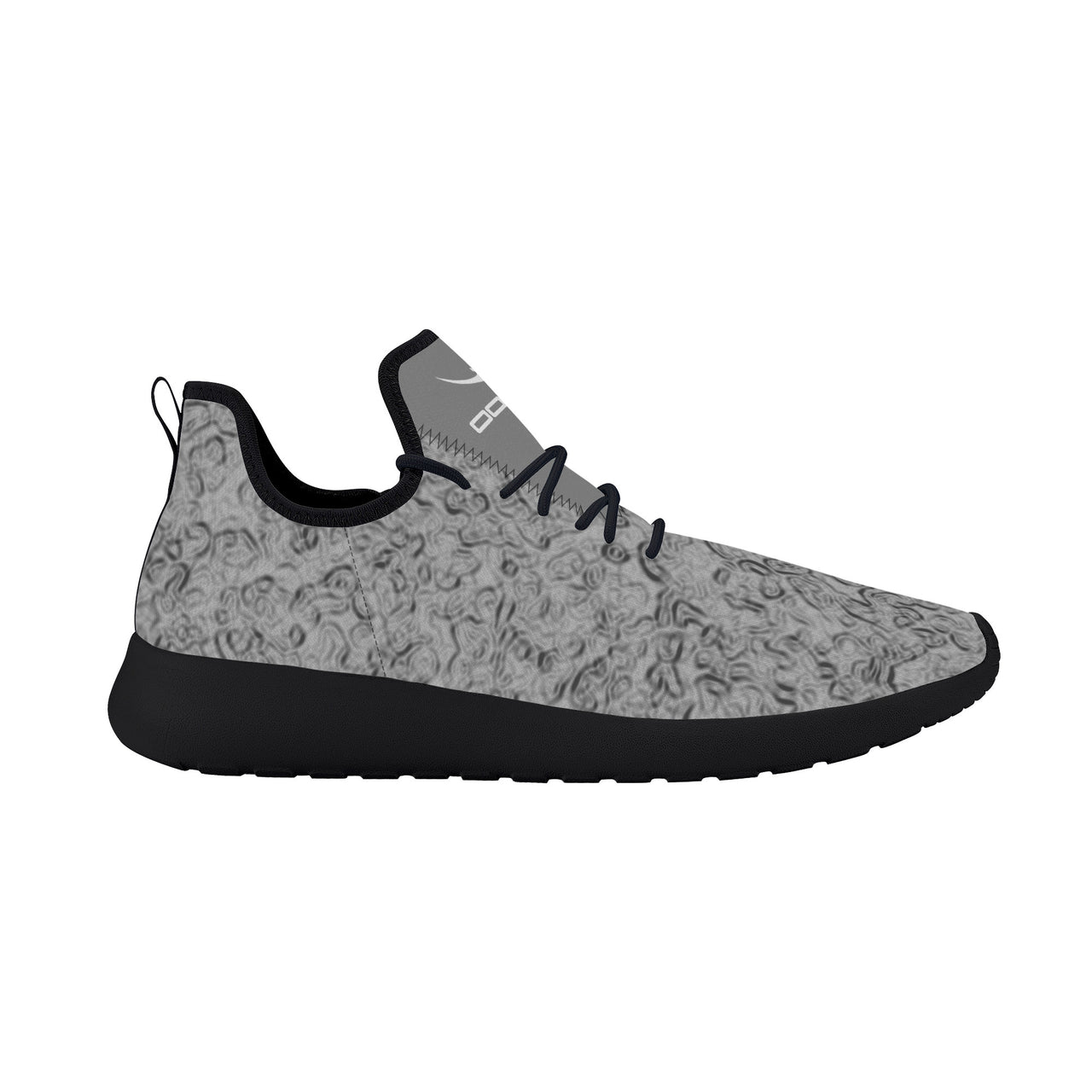 OOTO - Lightweight Mesh Knit Sneaker - ACTIVE GRAY - Black soles - 1 COLOR -