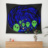 Thumbnail for OOTO - AL - A FRAMED INVASION - Wall Tapestry - 3 SIZES