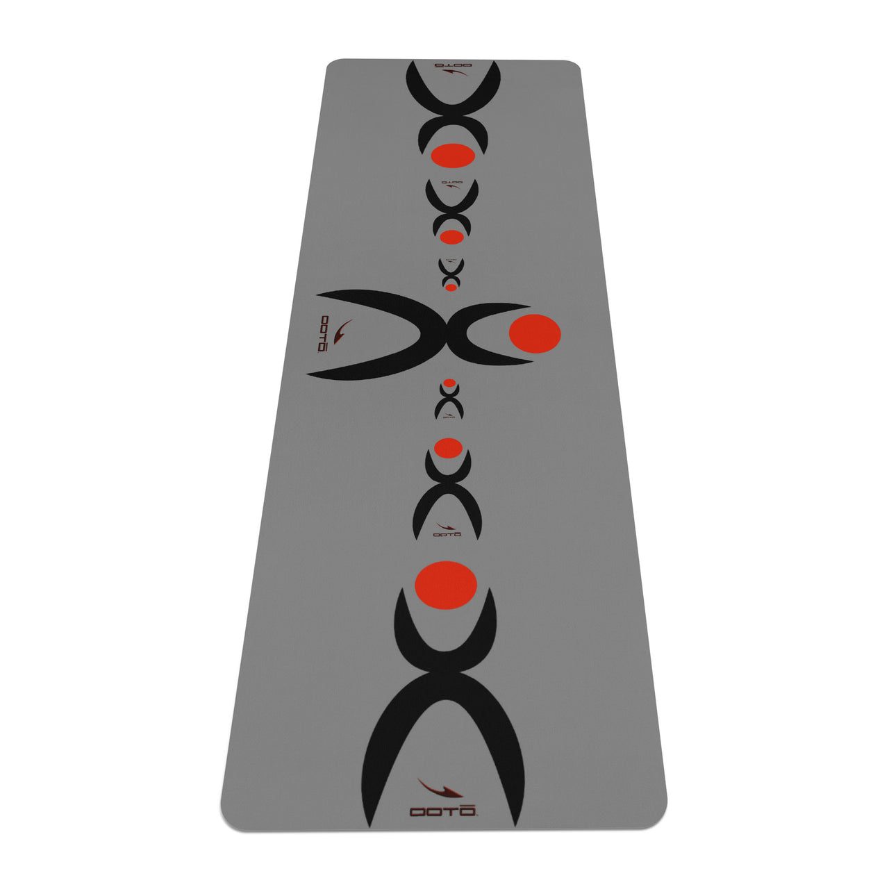 OOTO - Yoga Mat - Glyphics red and black