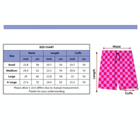 Thumbnail for OOTO - CHECKERED PINK - HC_C16 Teen Beach Shorts - 1 COLOR -