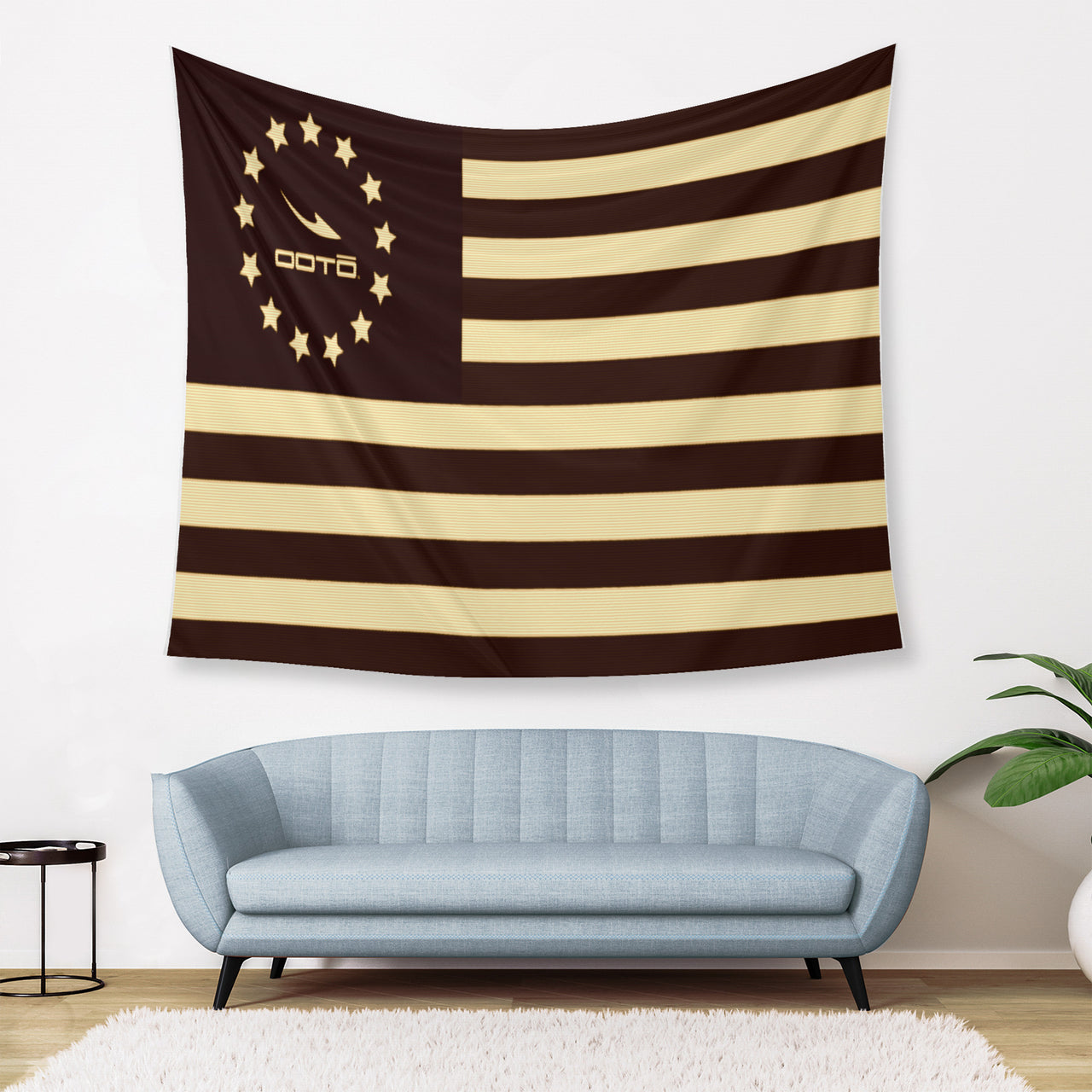 OOTO - Wall Tapestry - BETSY EN RETRO - 3 SIZES -