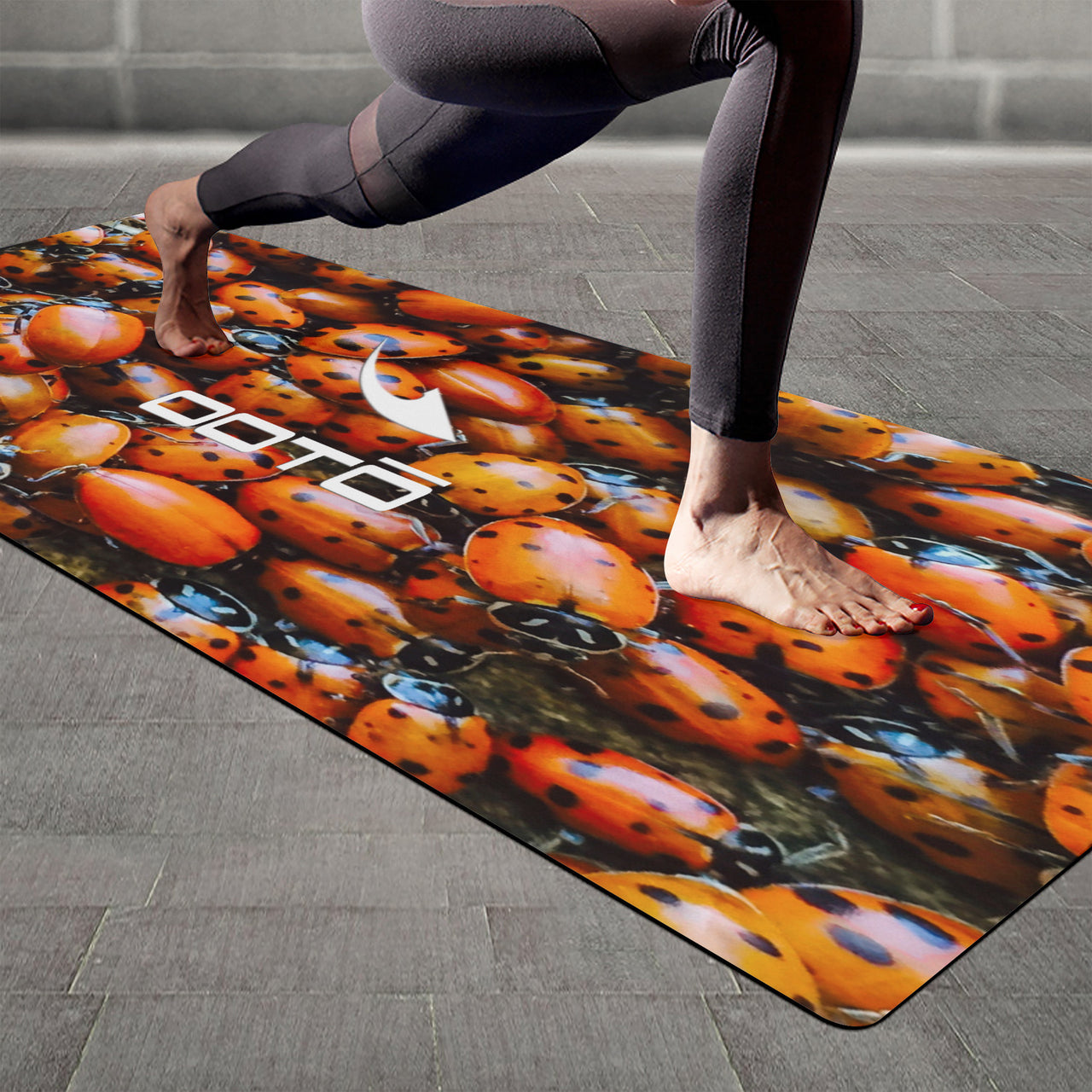 OOTO - Yoga Mat - Lady bugs -